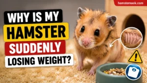 Pet hamster looking thinner due to unexplained weight loss