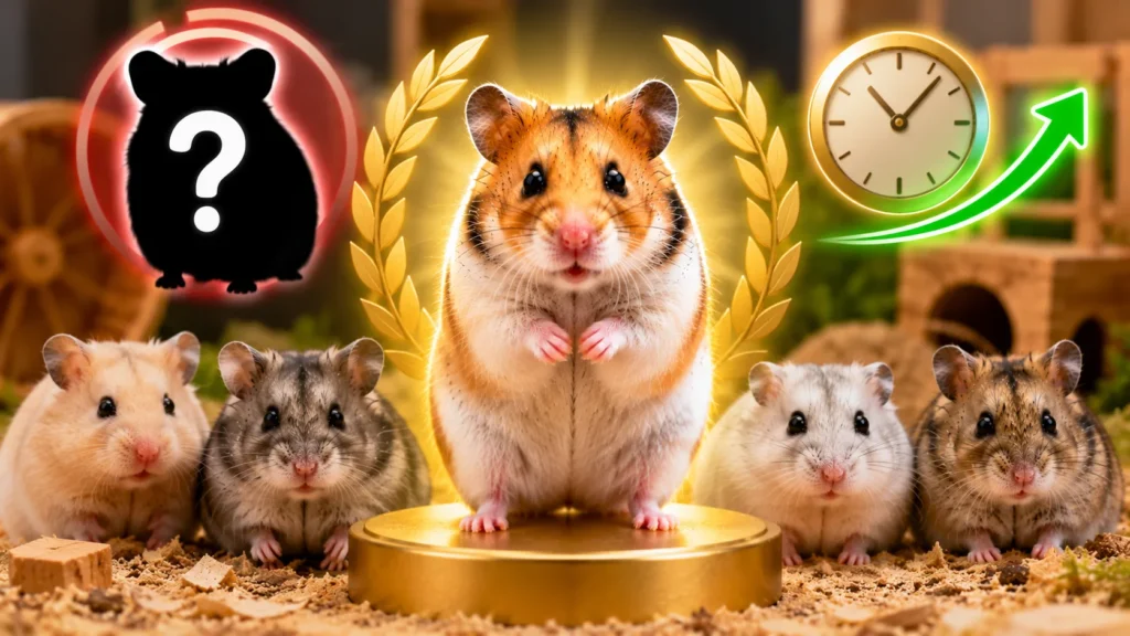 Roborovski hamster shown as the longest living hamster breed