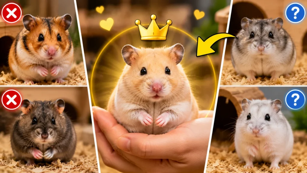 Syrian hamster highlighted as the friendliest hamster breed
