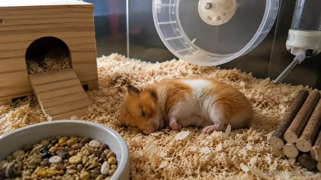 What Your Hamster Sleeping Position Says About Their Health (Normal vs Warning Signs)