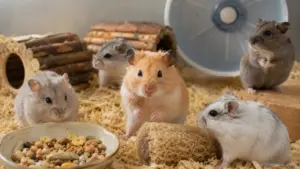 Friendliest hamster breeds including Syrian, Chinese, Winter White, Roborovski, and Campbell's hamsters