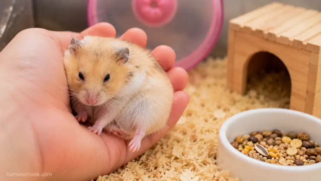 hamster sleeping excessively due to illness or weakness