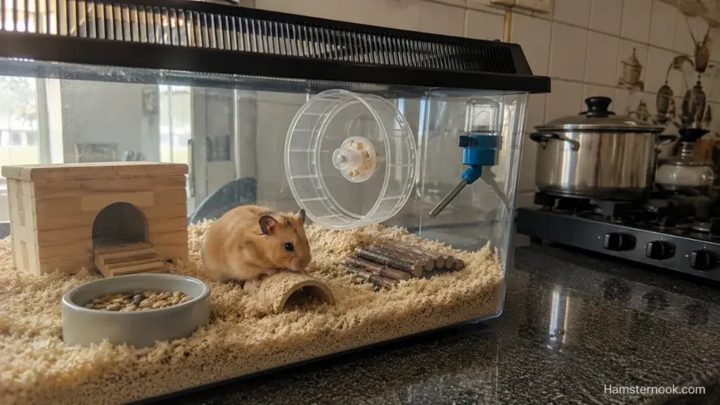 Can a Hamster Cage Be Near the Kitchen? Safety Risks to Know