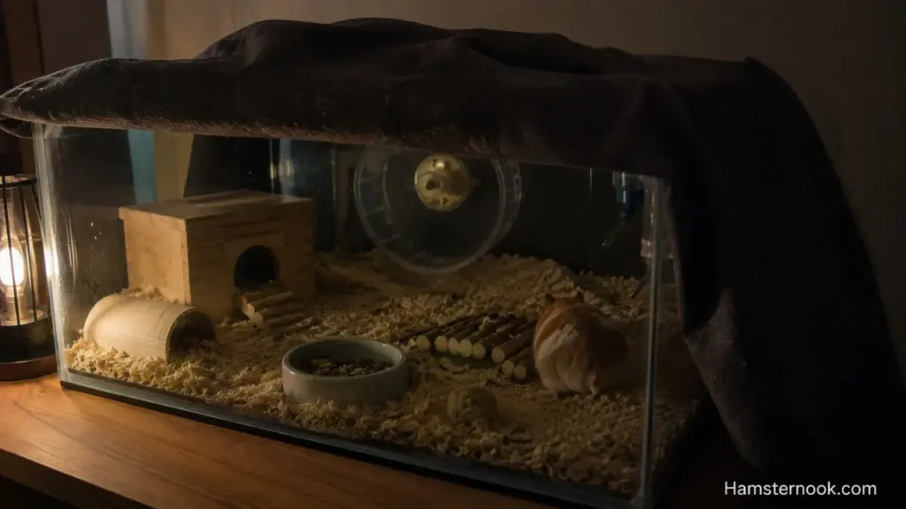 Should You Cover a Hamster Cage at Night? Is It Safe?