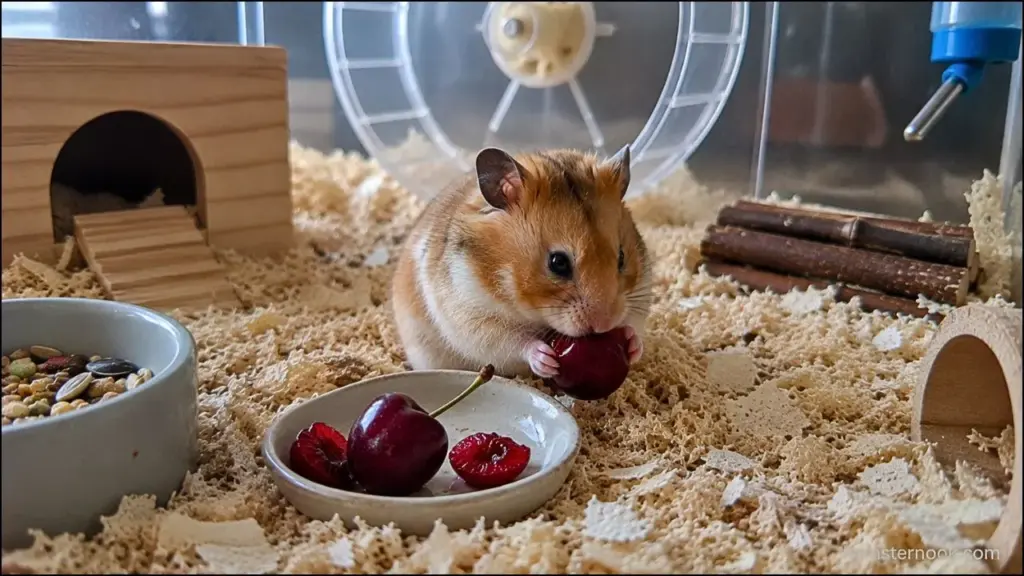 Can Hamster Eat Cherries? Safe Amount, Pit Risks & Feeding Tips