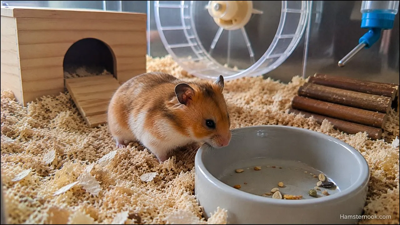 hamster without food
